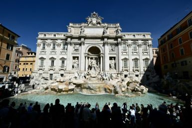 The 18th-century fountain was the backdrop to the most famous scene in Federico Fellini's film "La Dolce Vita", when actress Anita Ekberg takes a dip