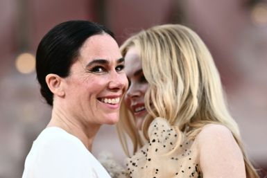 'Babygirl' is the third film for Dutch director Halina Reijn (L), who also wrote the script