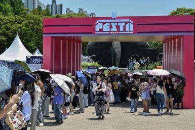 BTS fans lined up from as early as 7:00 am to join the band's annual FESTA