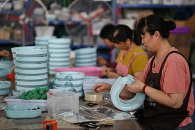 Chinese factory workers