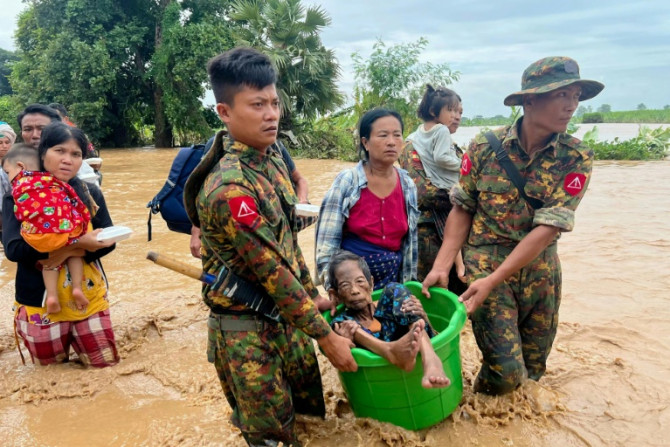 Floods and landslides have killed almost 300 people in Myanmar, Vietnam, Laos and Thailand in the wake of Typhoon Yagi