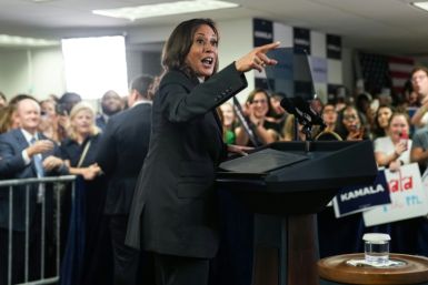 Kamala Harris, lors d'un événement de campagne dans le Delaware, le 22 juillet 2024
