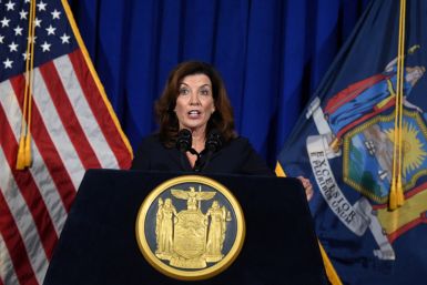 Lt. Gov. Kathy Hochul in Albany, New York