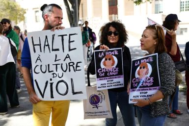 Marseille demonstrators called for an end to 'rape culture'