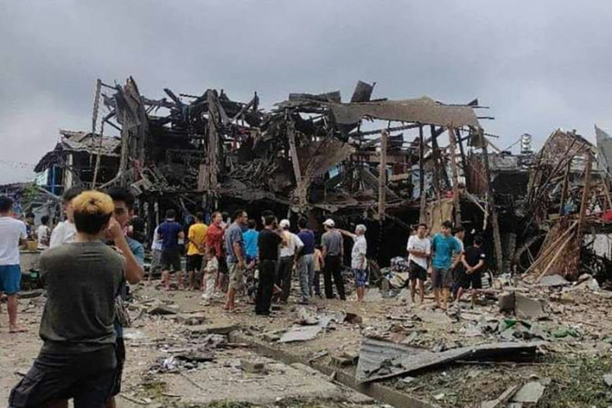 Myanmar military air strikes in northern Shan state killed 11 civilians and wounded 11 more, a spokeswoman for an ethnic minority armed group battling the junta told AFP