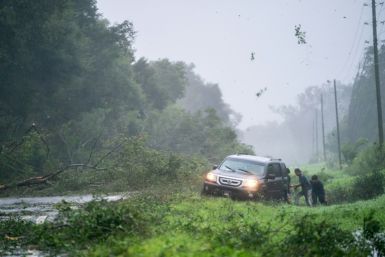The number of Atlantic major hurricanes, such as Category 4 Hurricane Idalia shown here that struck the US state of Florida in 2023, is forecast to increase, according to expert forecasts