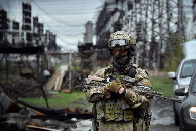 A Russian soldier