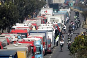 A second day of talks between Petro's government and truckers' bodies failed to yield a breakthrough