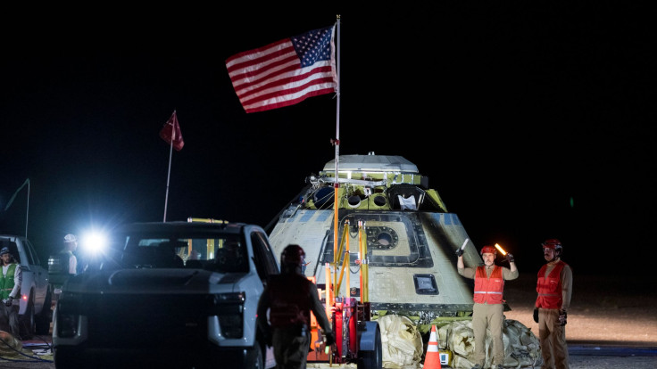 Starliner space capsule back on Earth without U.S. astronauts