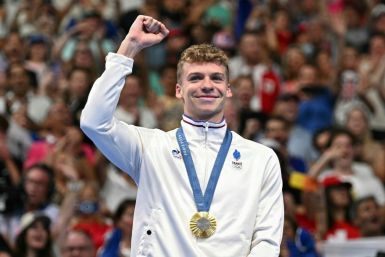 Swimmer Leon Marchand won four Olympic medals