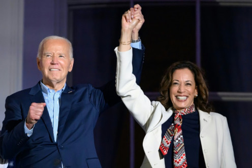 US President Joe Biden and Vice President Kamala Harris will make their first joint trip since he dropped out of the 2024 election