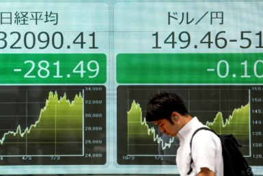 When trading kicked off in Asia, Tokyo was up by more than one percent